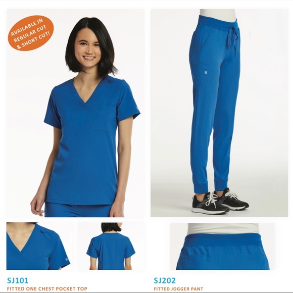 ScrubJoy scrub shirt and jogger pants set - Picture 6 of 9